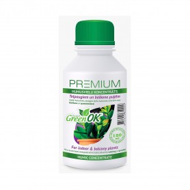 GreenOK PREMIUM Koncentrát huminových látek Pro pokojové a balkónové rostliny, 120ml