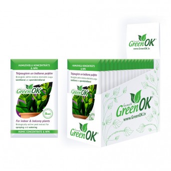 GreenOK PREMIUM Koncentrát huminových látek Pro pokojové a balkónové rostliny, 5ml