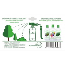 GreenOK Pro okurky - kapalné organominerální hnojivo Koncentrát huminových látek + NPK, 750ml